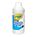 Crayola® Washable Paint, White, 16 Oz