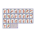 North Star Teacher Resources American Sign Language Alphabet & Number Line Bulletin Board Set, 7 5/8" X 14' 1 thumbnail image