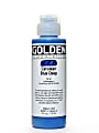 Golden Fluid Acrylic Paint, 4 Oz, Cerulean Blue Deep