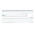 Personal Wallet Checks, 6" x 2 3/4", Singles, Pinstripe Green, Box Of 120 1 thumbnail image