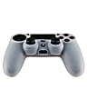 Insten Silicone Skin Case For Sony PlayStation 4 PS4 Controller, Clear White