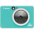 Canon IVY CLIQ2 5 Megapixel Instant Digital Camera - Turquoise - Autofocus 1 thumbnail image