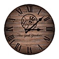 Imperial MLB Rustic Wall Clock, 16”, New York Yankees 1 thumbnail image