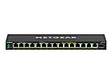 Netgear 16-Port High-Power PoE+ Gigabit Ethernet Plus Switch (231W) with 1 SFP Port - 15 Ports - Manageable - GS316EPP100NAS 1 thumbnail image