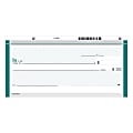 Personal Wallet Checks, 6" x 2 3/4", Duplicates, Pinstripe Green, Box Of 120 1 thumbnail image