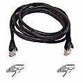 Belkin FastCAT Cat. 5e Patch Cable - RJ-45 Male - RJ-45 Male - 100ft - Black 1 thumbnail image