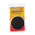 Hygloss Magnetic Tape Strips, 0.5" x 3.33 Yd., Black, Pack Of 6