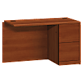 HON® 10700 48"W File/File Right Desk Return, Cognac