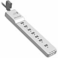 Belkin® Home/Office Series Surge Protector, 7 Outlets, Phone Line Protection, 12' Cord, 2160 Joules, White