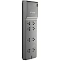Belkin® Home/Office Series Surge Protector, 8 Outlets, Phone Line Protection, 6' Cord, 3390 Joules, Black 1 thumbnail image