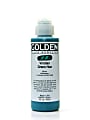 Golden Fluid Acrylic Paint, 4 Oz, Historical Viridian Green Hue