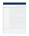 TOPS™ Idea Collective Legal Pad, 8 1/2" x 11 3/4", Legal Ruled, 50 Sheets, White