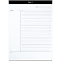 TOPS™ Idea Collective Legal Pad, 8 1/2" x 11 3/4", Legal Ruled, 50 Sheets, White 1 thumbnail image