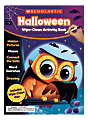 Scholastic Halloween Wipe-Clean Activity Book, Pre-K To 1st Grade
