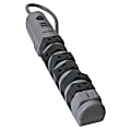 Belkin® SurgeMaster Office 8-Outlet Surge Suppressor, 6"™, Black/Gray 1 thumbnail image