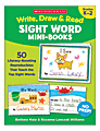 Scholastic Write, Draw & Read Sight Word Reproducible Mini-Book, Kindergarten To 2nd Grade