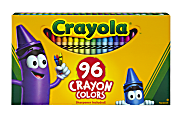 Crayola® Standard Crayons With Built-In Sharpener, Assorted Colors, Big Box Of 96 Crayons 1 thumbnail image