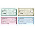 Personal Wallet Checks, 6" x 2 3/4", Duplicates, Romance, Box Of 120 1 thumbnail image