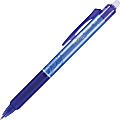 Pilot® FriXion® Clicker Erasable Gel Pens, Pack Of 12, Fine Point, 0.5 mm, Blue Ink