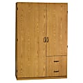 Sauder® Beginnings™ 48" Wardrobe/Storage Cabinet, 71 1/2"H x 47 1/2"W x 19 1/2"D, Oregon Oak 1 thumbnail image