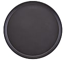 Cambro Round Camtread Trays, 14", Black, Set Of 12 Trays, 1400CT110 1 thumbnail image