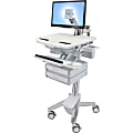 Ergotron StyleView Cart with LCD Arm, 2 Drawers