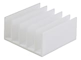 Realspace® White Plastic 5-Compartments Desk Sorter