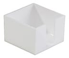 Realspace® White Plastic Memo Holder