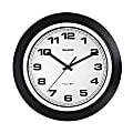 Sharp 10" Wall Clock, Accu-Set, Black 1 thumbnail image