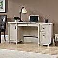 Sauder Edge Water 59 W Computer Desk Chalked Chestnut Office Depot