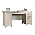 Sauder® Edge Water 59"W Computer Desk, Chalked Chestnut 1 thumbnail image