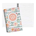 Custom Create-Your-Own Full-Color Gloss Laminated Soft Cover Journal, Notebook Or Recipe Book, 5-1/2" x 8-1/2", White
