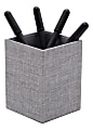 Realspace® Gray Fabric Pencil Cup 1 thumbnail image