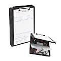 Office Depot® Brand Binder Box Form Holder Storage Clipboard, 8 1/2" x 12", Black