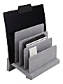Realspace®  Gray Fabric 4-Compartment Desk Sorter 1 thumbnail image