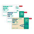 Custom 1, 2 Or 3 Color Printed Labels/Stickers, Rectangle, 3-3/8"  x 5", Box Of 250 1 thumbnail image