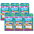TREND Bible Times Quiz Challenge Cards, Assorted Colors, Grade 1 - 6, Pack Of 6 Sets