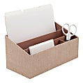 Realspace® Tan Fabric 4-Compartment Desk Valet 1 thumbnail image