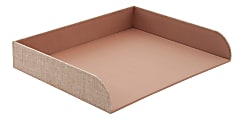 Realspace® Tan Fabric Paper Tray, Letter Size 1 thumbnail image