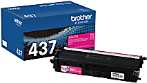 Brother® Genuine TN437M Ultra High-Yield Magenta Toner Cartridge