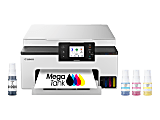 Canon MAXIFY GX1020 Wired & Wireless MegaTank Inkjet Multifunction Printer - Color - White - Copier/Printer/Scanner - 6169C002 1 thumbnail image