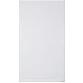 Quartet InvisaMount Vertical Glass Dry-Erase Board - 48x85 - 85" (7.1 ft) Width x 48" (4 ft) Height - White Glass Surface - Rectangle - Vertical - Magnetic - 1 Each