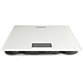 Omron SC-150 Bluetooth® Digital Scale, 1"H x 10-5/8"W x 11-7/16"D, Silver 1 thumbnail image