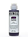Golden Fluid Acrylic Paint, 4 Oz, Permanent Violet Dark