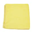 Hospeco MicroWorks Standard Microfiber Towels, 16” x 16”, Yellow, Pack Of 12 Towels 1 thumbnail image
