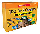 Scholastic® 100 Task Cards In A Box: Informational Text Cards, Grades 4-6 1 thumbnail image