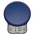Escali Telero 13.2 Lb Capacity Digital Kitchen Scale, 1-5/16" x 7-5/8", Blue