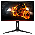 AOC 23.6" LED Curved Gaming Monitor, VESA Mount, 24G1OD 