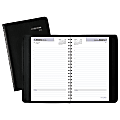 AT-A-GLANCE® DayMinder® Daily Appointment Book, Hourly, 4 7/8" x 8", Black, January to December 2018 (SK4400-18)