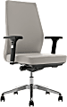 StyleWorks NYC Ergonomic Mid-Back Executive Chair, Pewter 1 thumbnail image